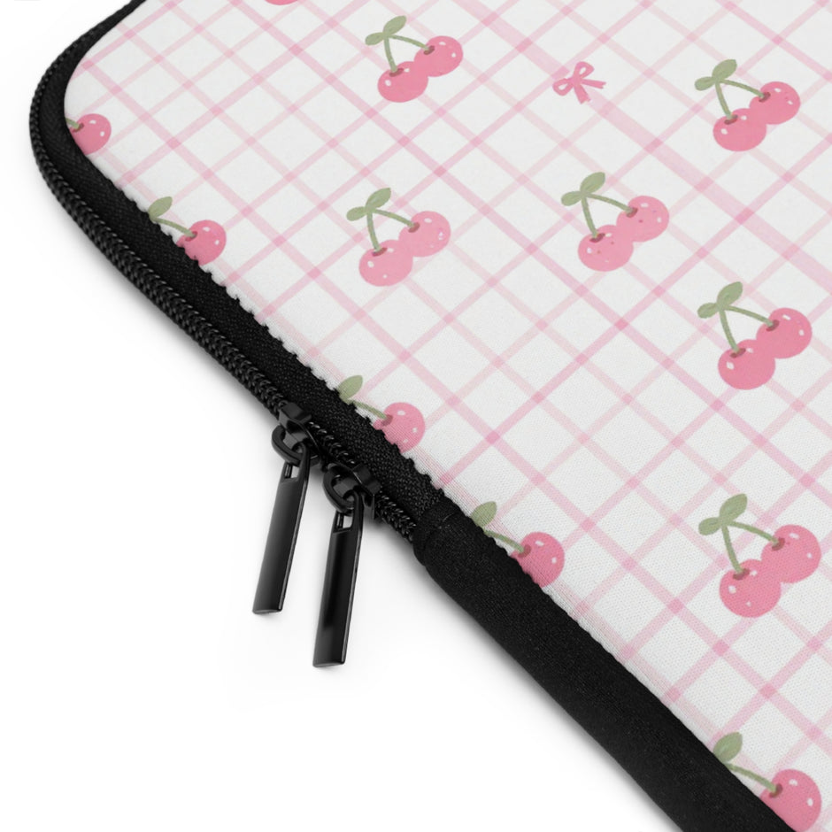 Cherry Ice Cream Smile - Safe Harbor Laptop Sleeve