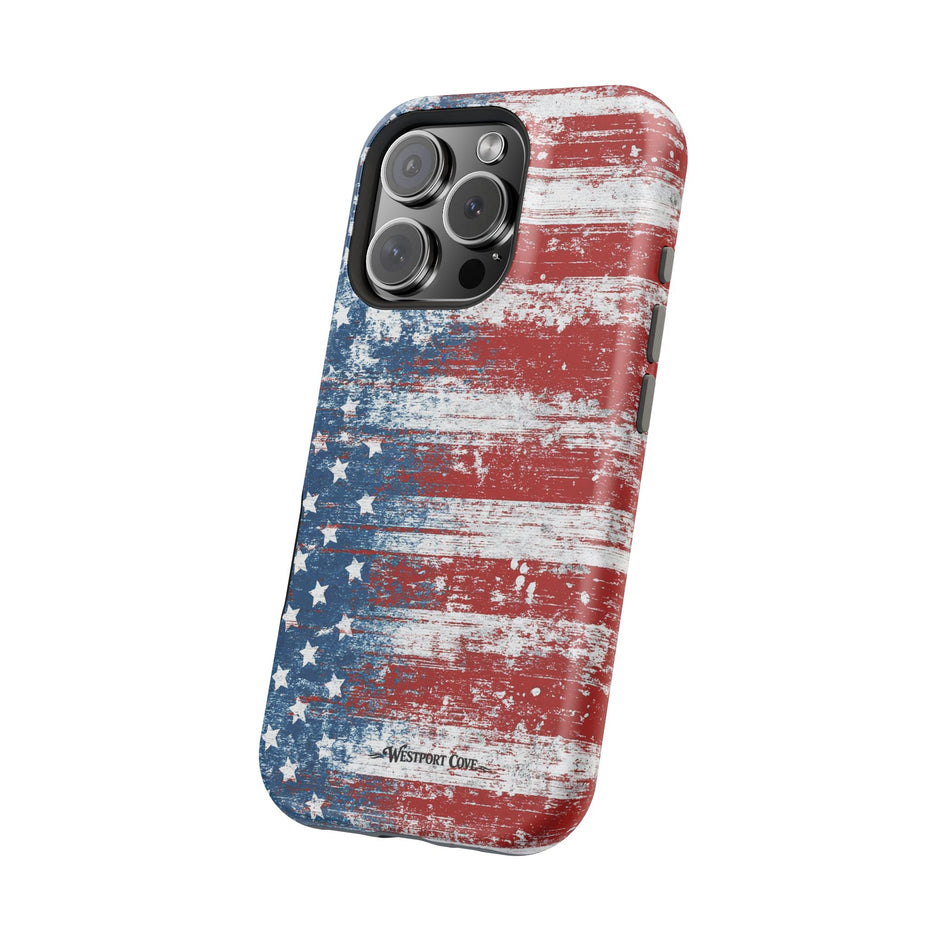 American Flag Distressed - Extreme MagSafe Phone Case