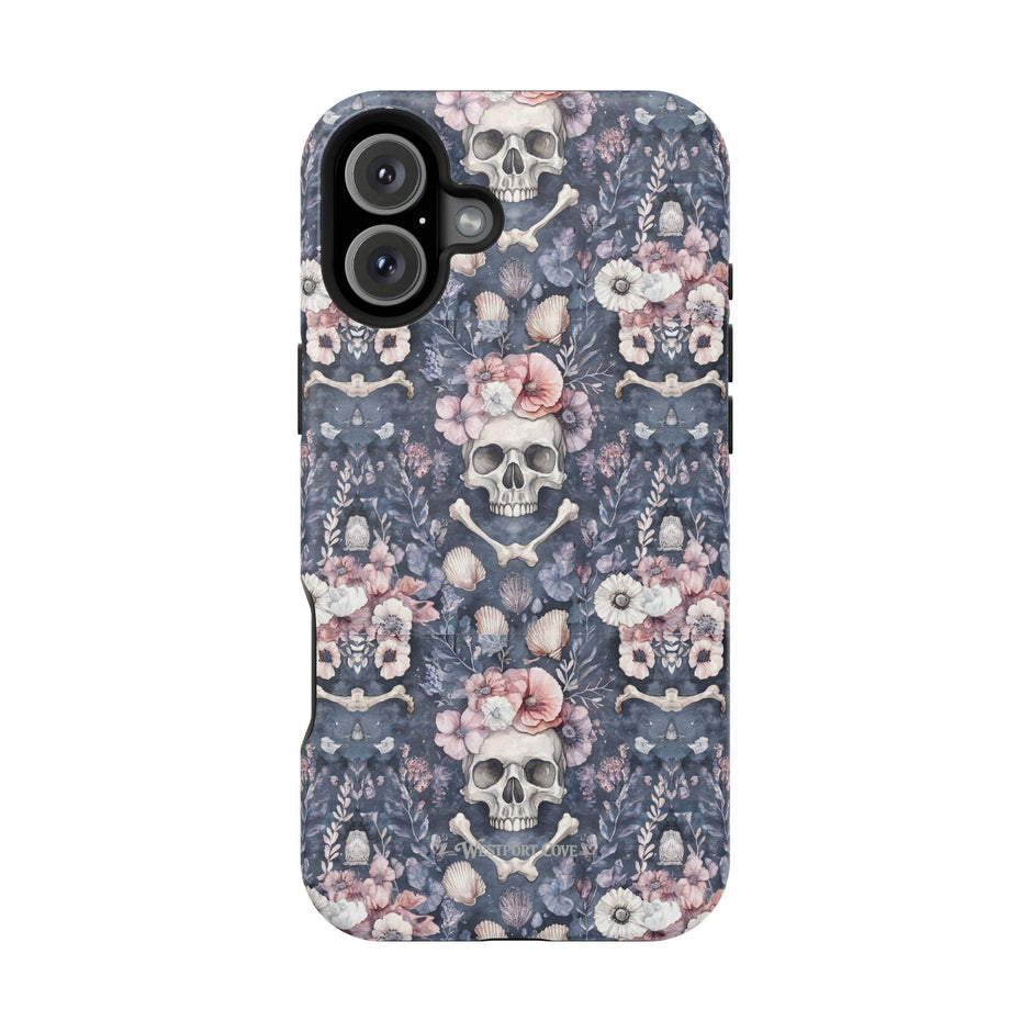 Floral Skull - Extreme MagSafe Phone Case