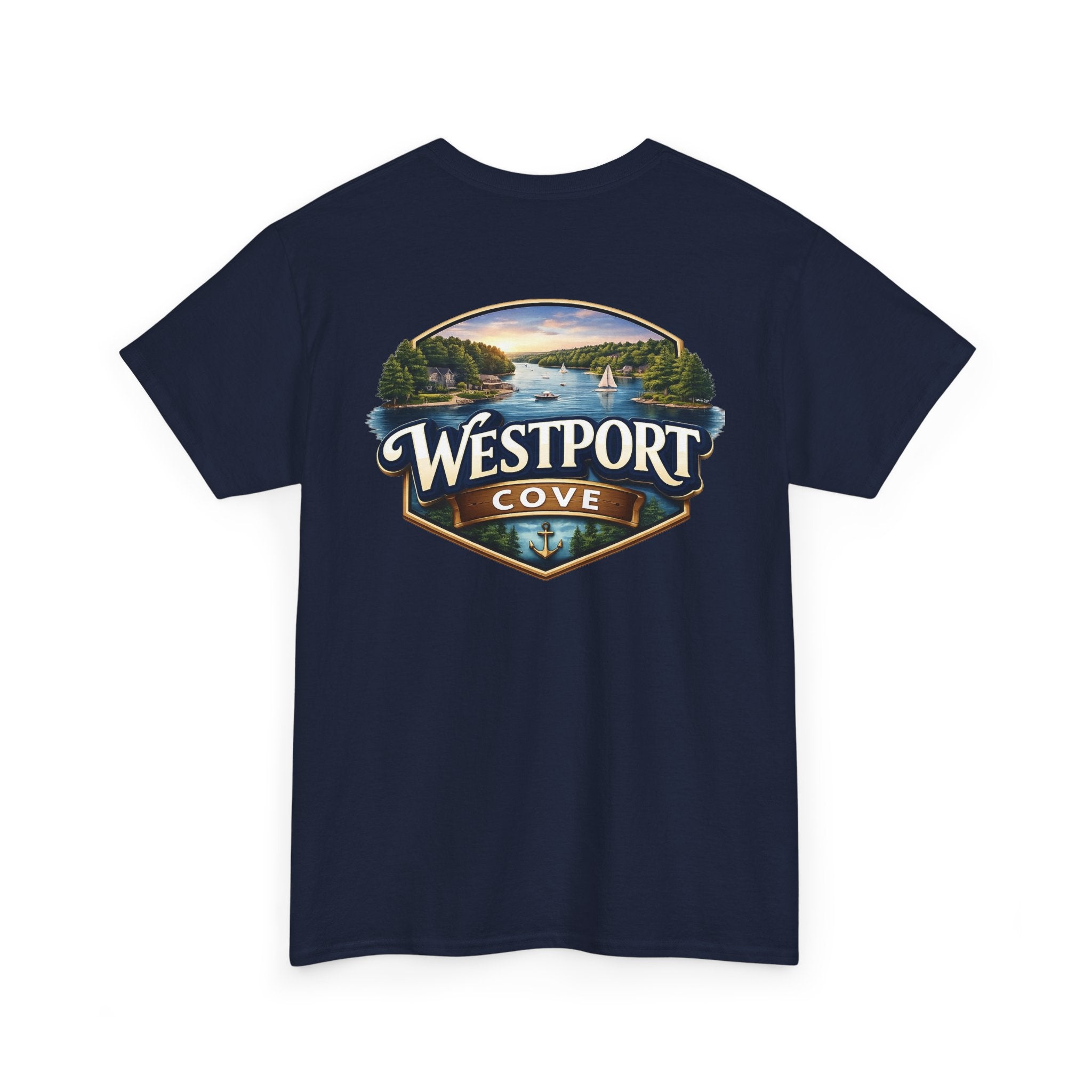Westport Cove T-Shirt — Scenic Lake Logo Tee