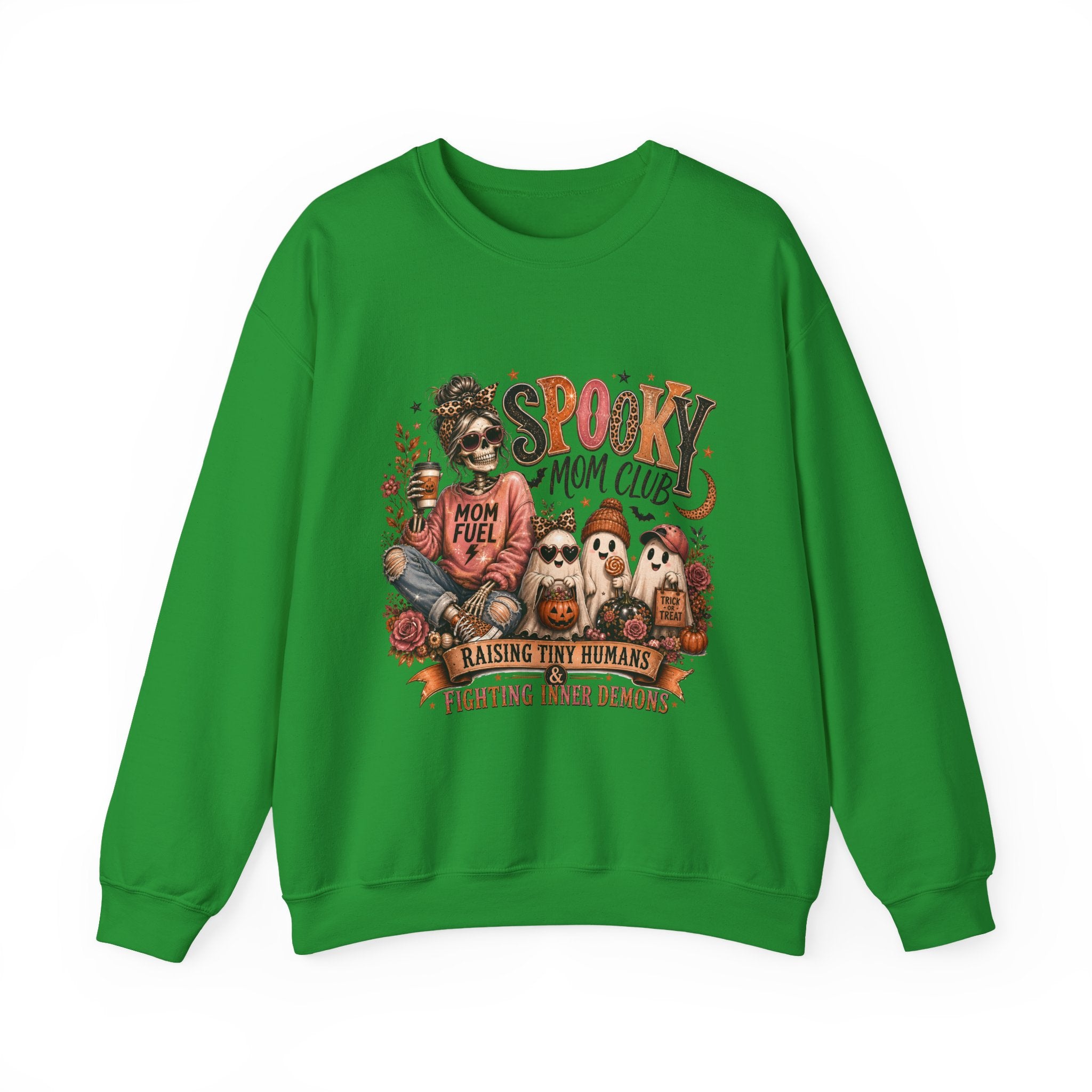 Spooky Mom Club Sweatshirt – Halloween Mom Graphic Crewneck