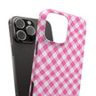 Pink Gingham - Elite Case