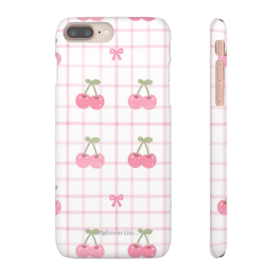 Cherry Ice Cream Smile - Elite Phone Case