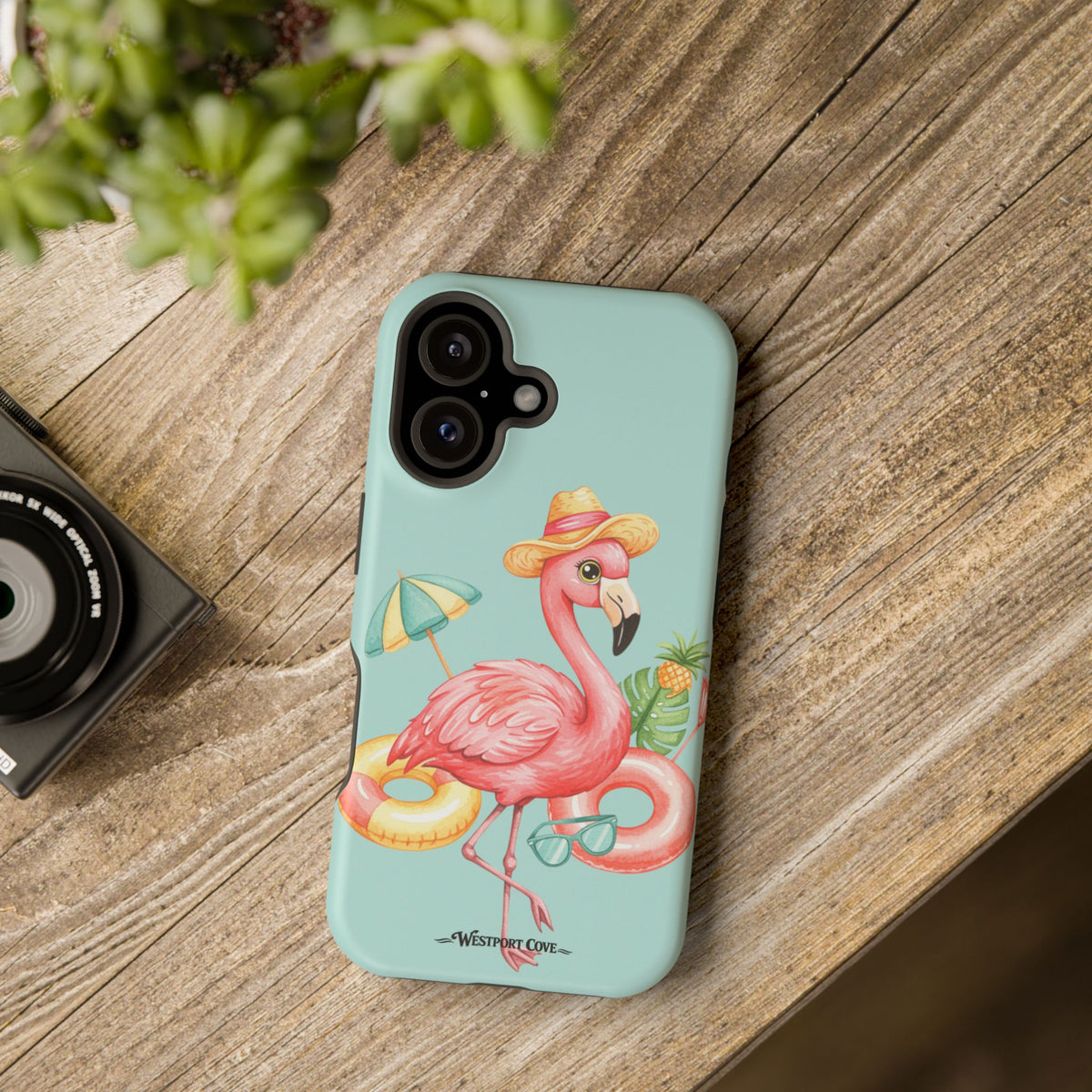 Tropical Flamingo - Extreme MagSafe Phone Case - Westport Cove