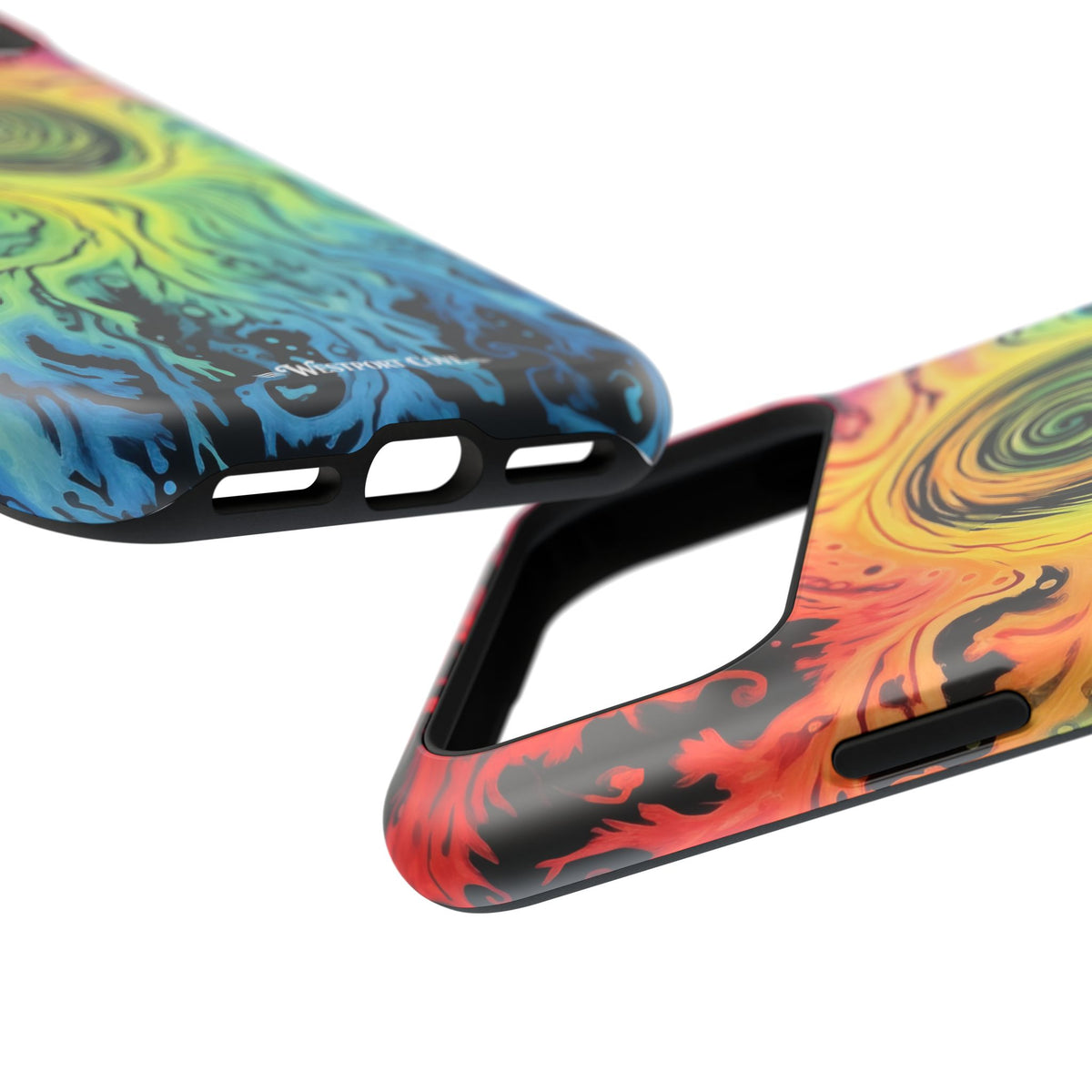 Psychedelic Rainbow Swirl Phone Case — Extreme Magsafe Phone Case