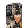 Metallic Heart - Extreme Impact MagSafe Phone Case