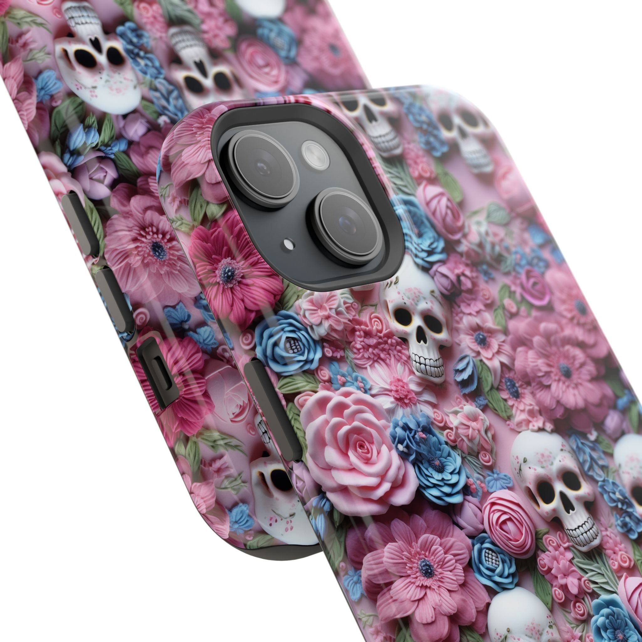 Floral Skull - Extreme MagSafe Phone Case