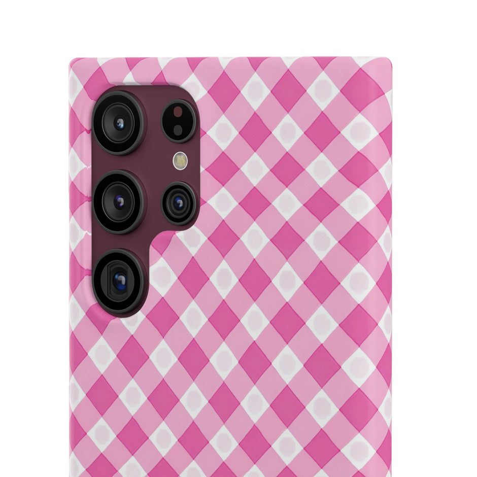 Pink Gingham - Elite Case
