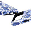 Blue and White Christmas Ornaments Extreme Impact MagSafe Phone Case