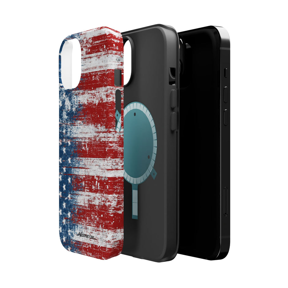 American Flag Distressed - Extreme MagSafe Phone Case