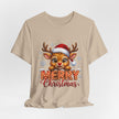 Merry Christmas Reindeer T‑Shirt