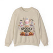 Spooky Mom Crewneck Sweatshirt – Cute Halloween Ghosts & Pumpkins
