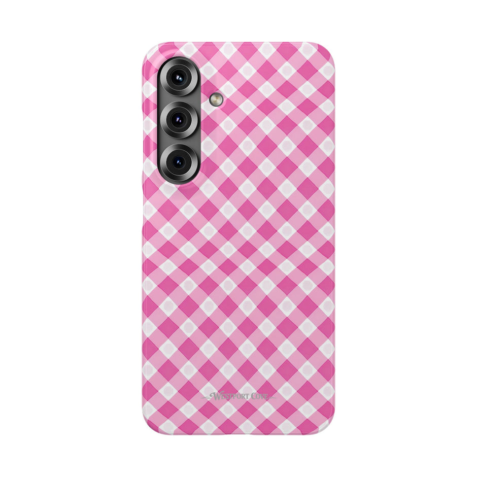 Pink Gingham - Elite Case