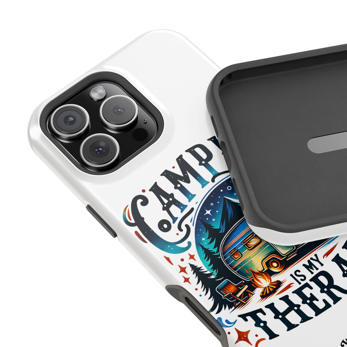 Camping Is My Therapy  - Extreme Impact MagSafe Phone Case iPhone Cover