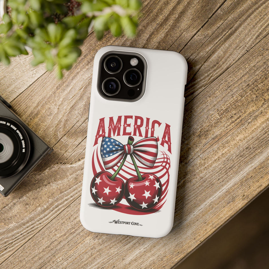 Patriotic Cherry - Extreme MagSafe Phone Case