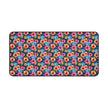 Floral Hibiscus Desk Mat — Vibrant Tropical Mousepad for Home Office