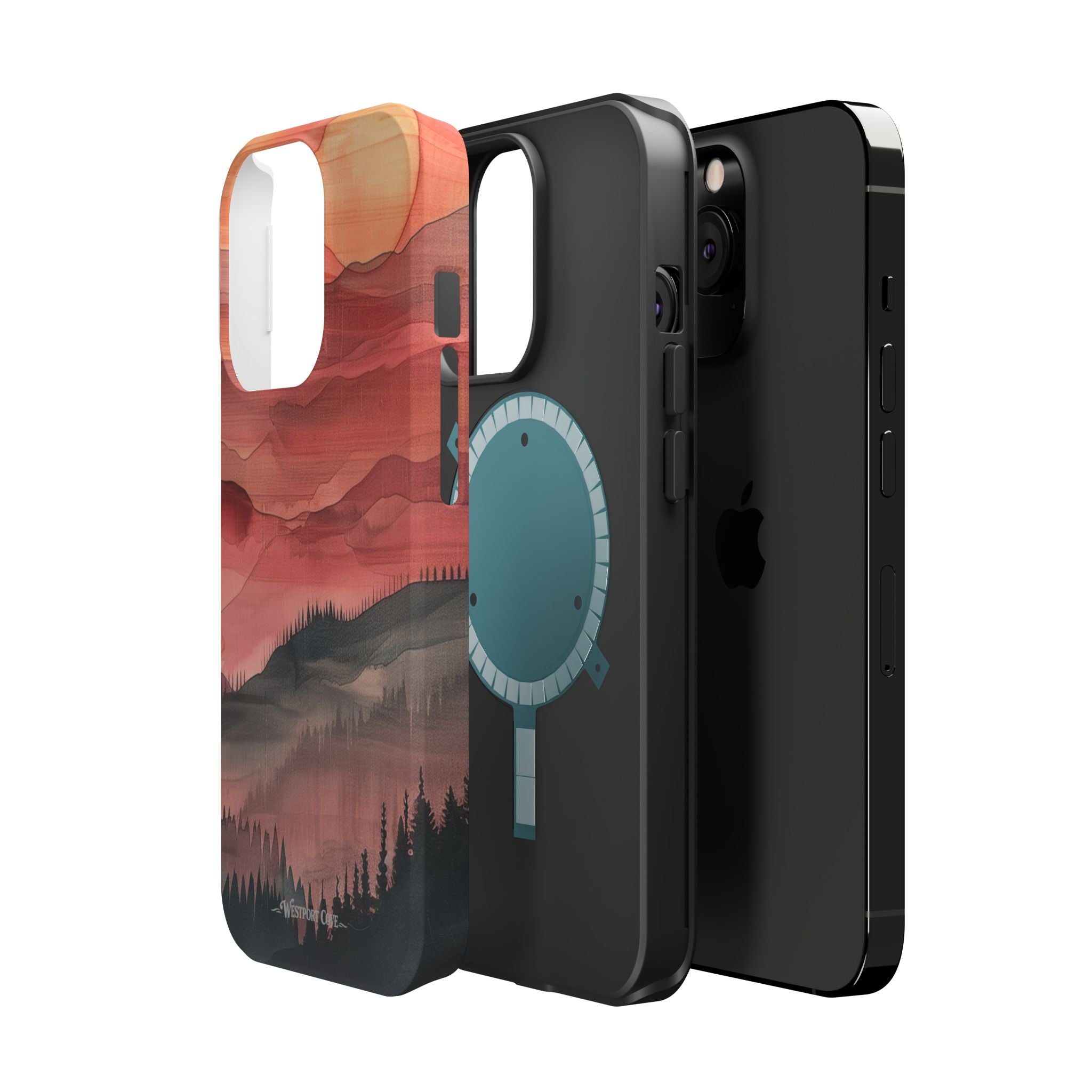 Sunset Mountain - Extreme MagSafe Phone Case