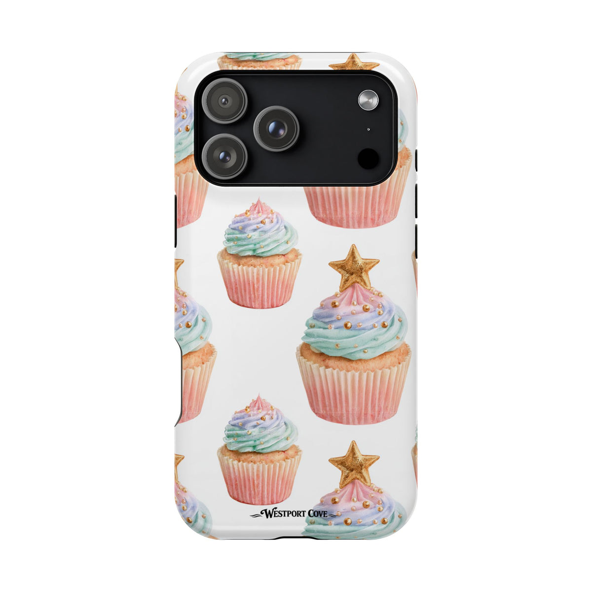 Colorful Cupcake Pattern Extreme Impact MagSafe Phone Case
