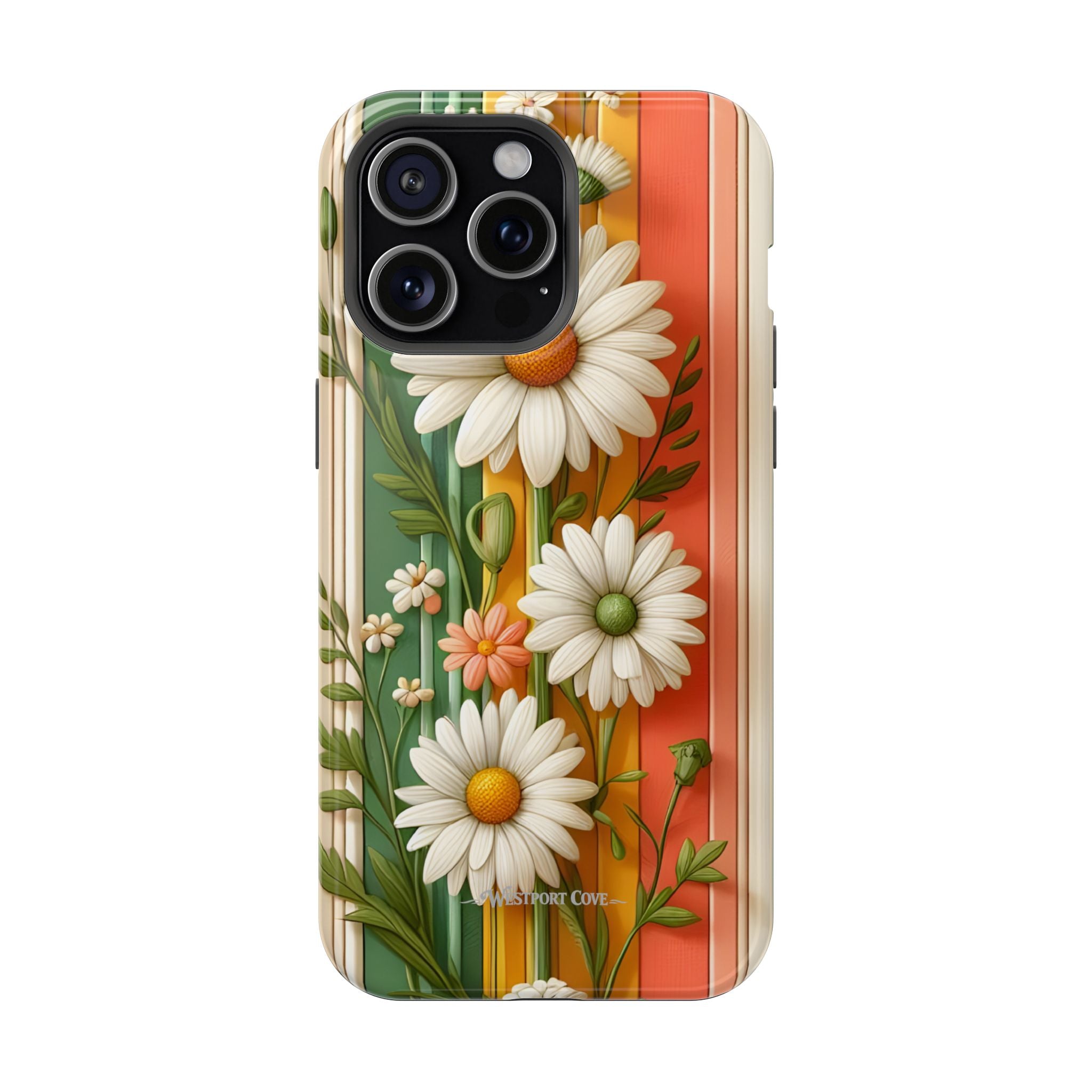 Daisy Stripe - Extreme MagSafe Phone Case