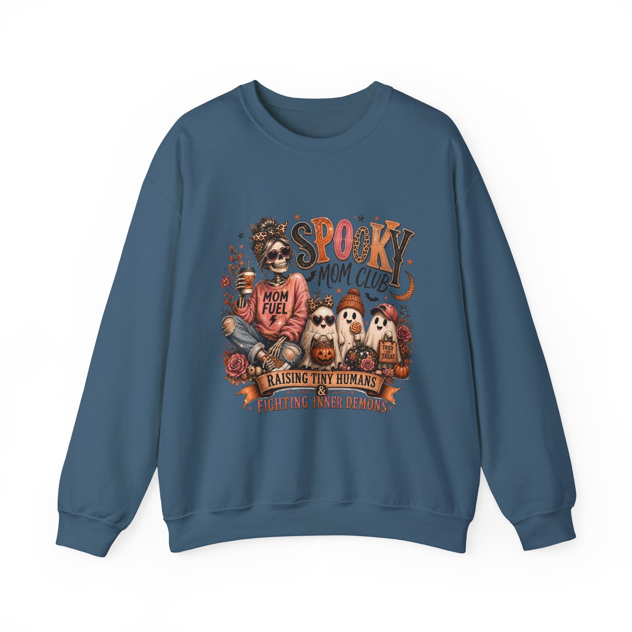 Spooky Mom Club Sweatshirt – Halloween Mom Graphic Crewneck