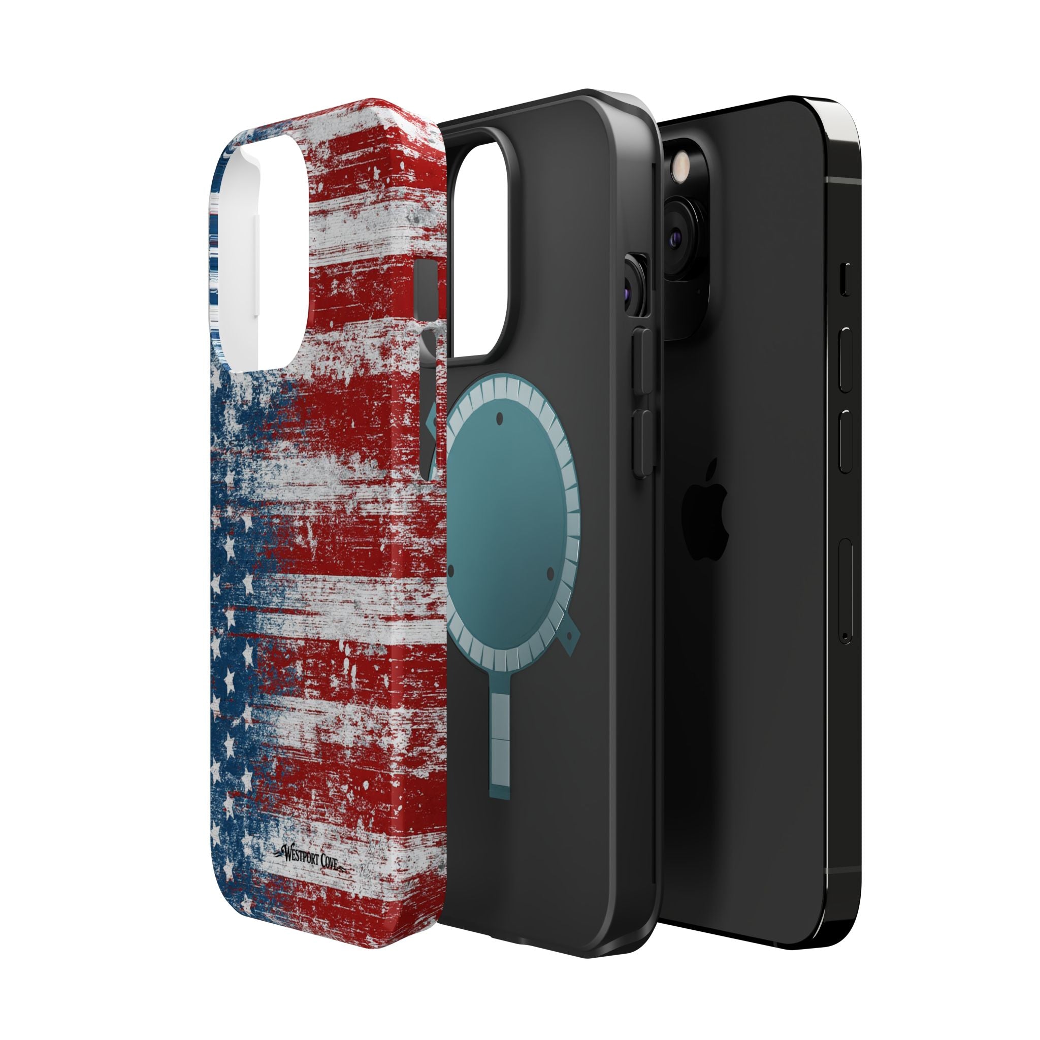 American Flag Distressed - Extreme MagSafe Phone Case