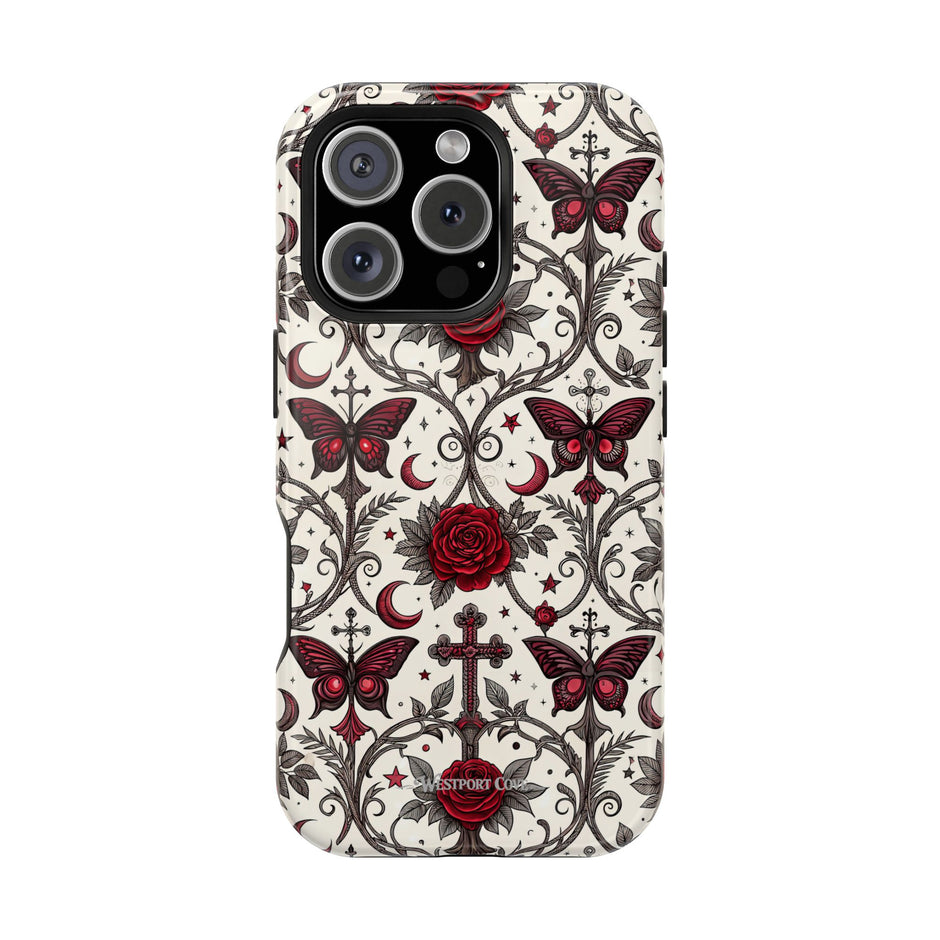 Rose & Butterfly - Extreme MagSafe Phone Case