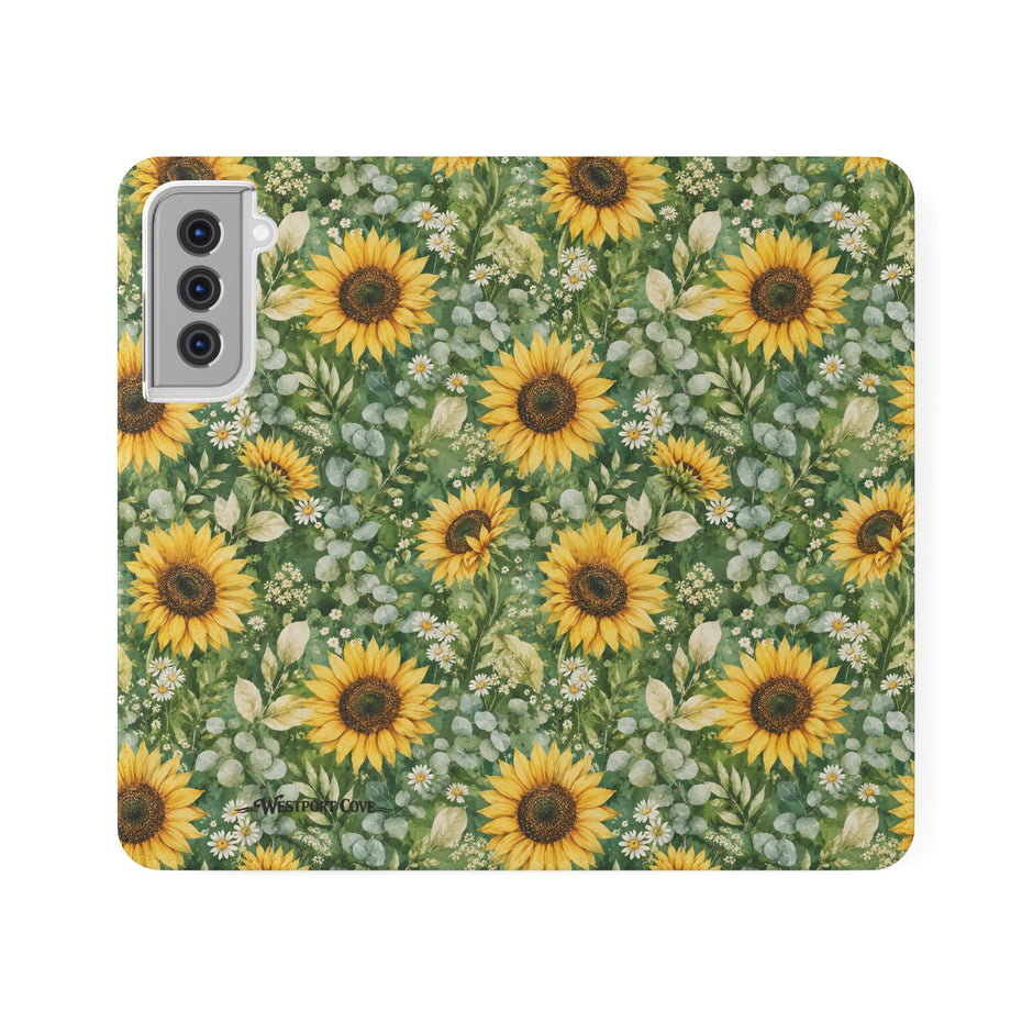 Sunflower Garden - Flip Case