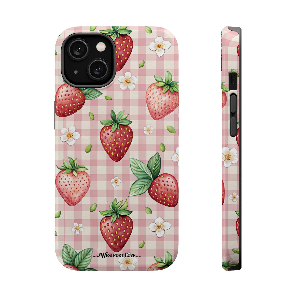 Strawberry Gingham - Extreme MagSafe Phone Case