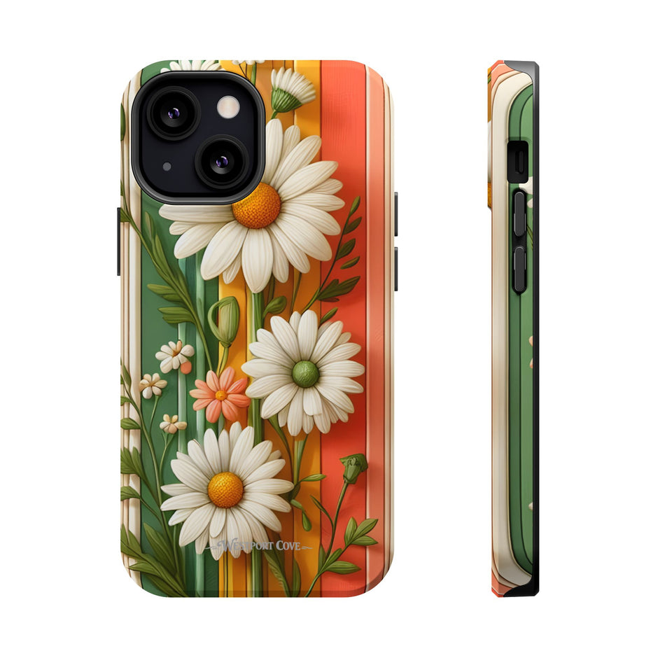 Daisy Stripe - Extreme MagSafe Phone Case