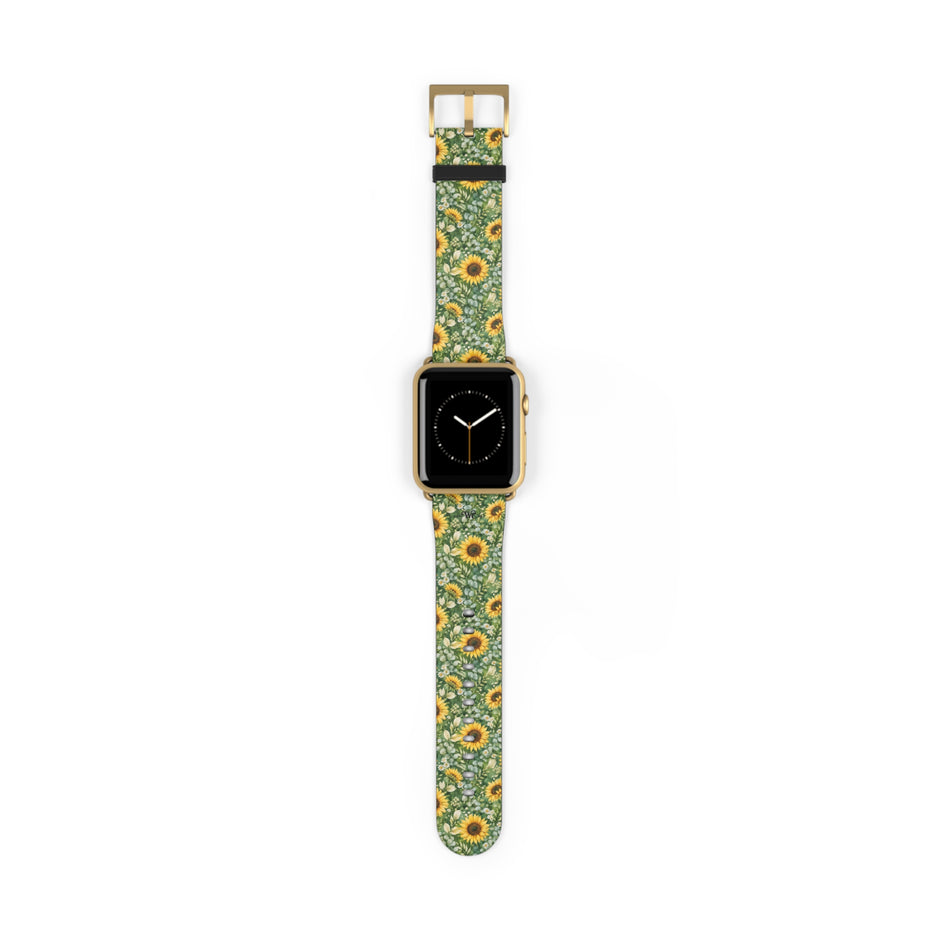 Sunflower Garden - Apple Watch Band