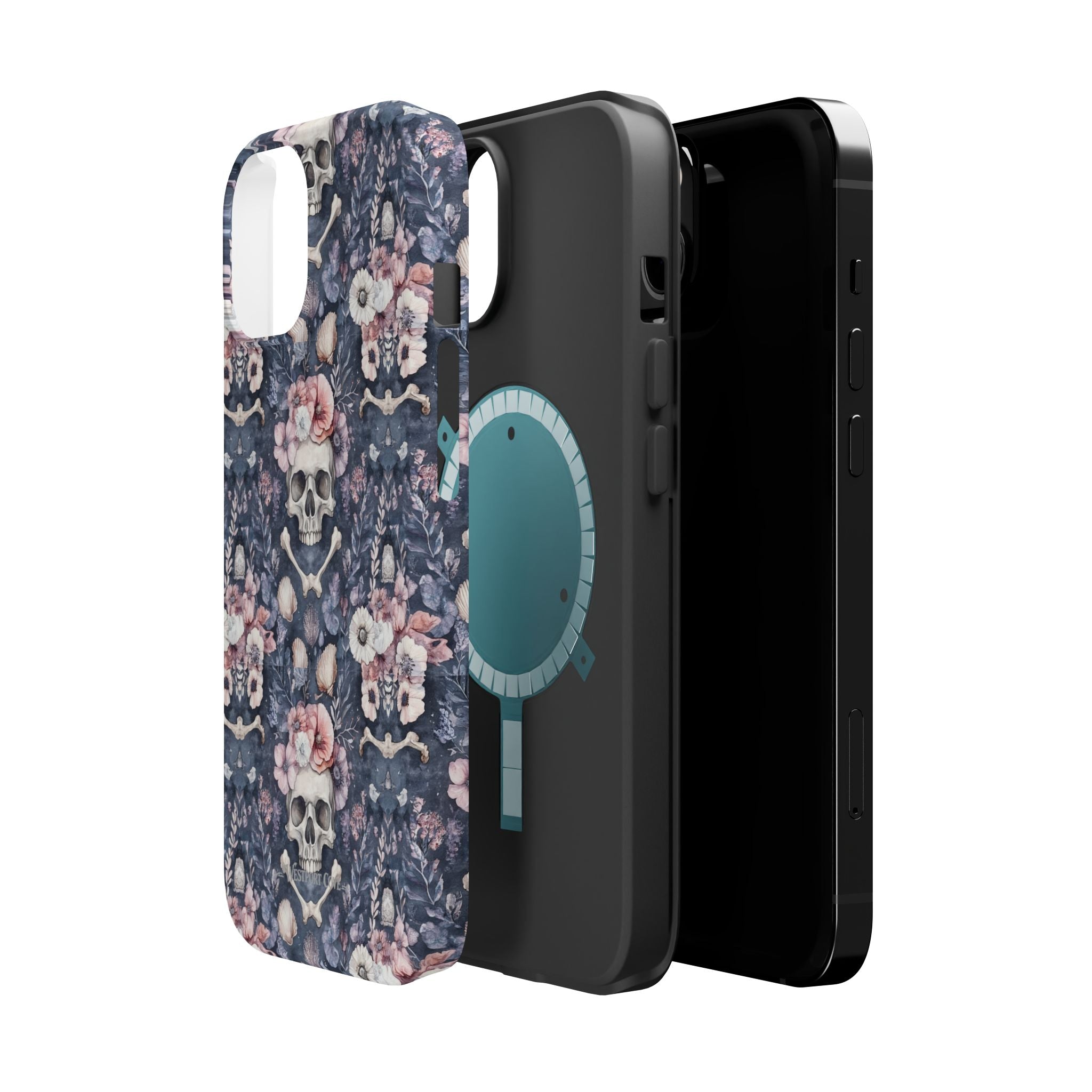 Floral Skull - Extreme MagSafe Phone Case