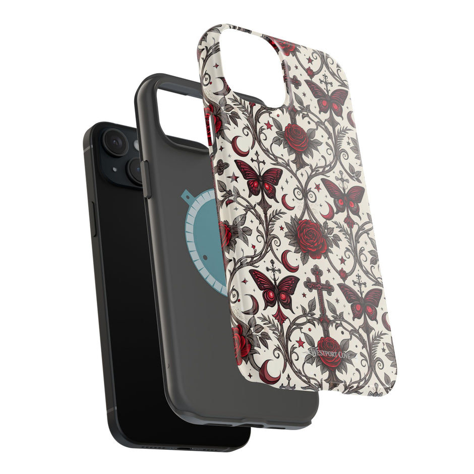 Rose & Butterfly - Extreme MagSafe Phone Case