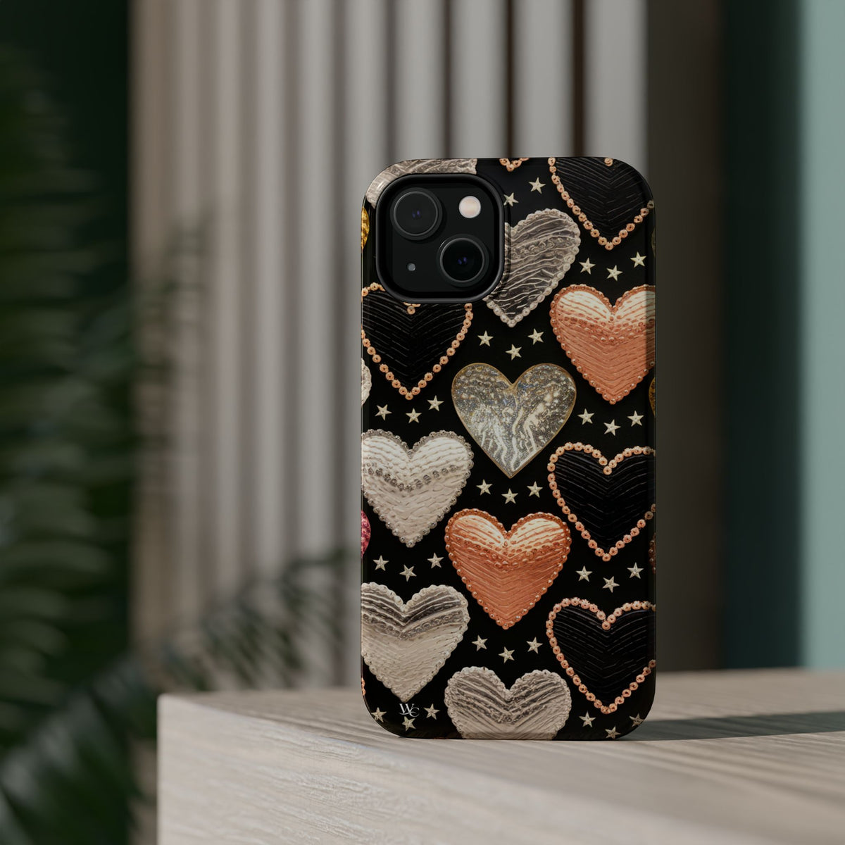 Metallic Heart - Extreme Impact MagSafe Phone Case
