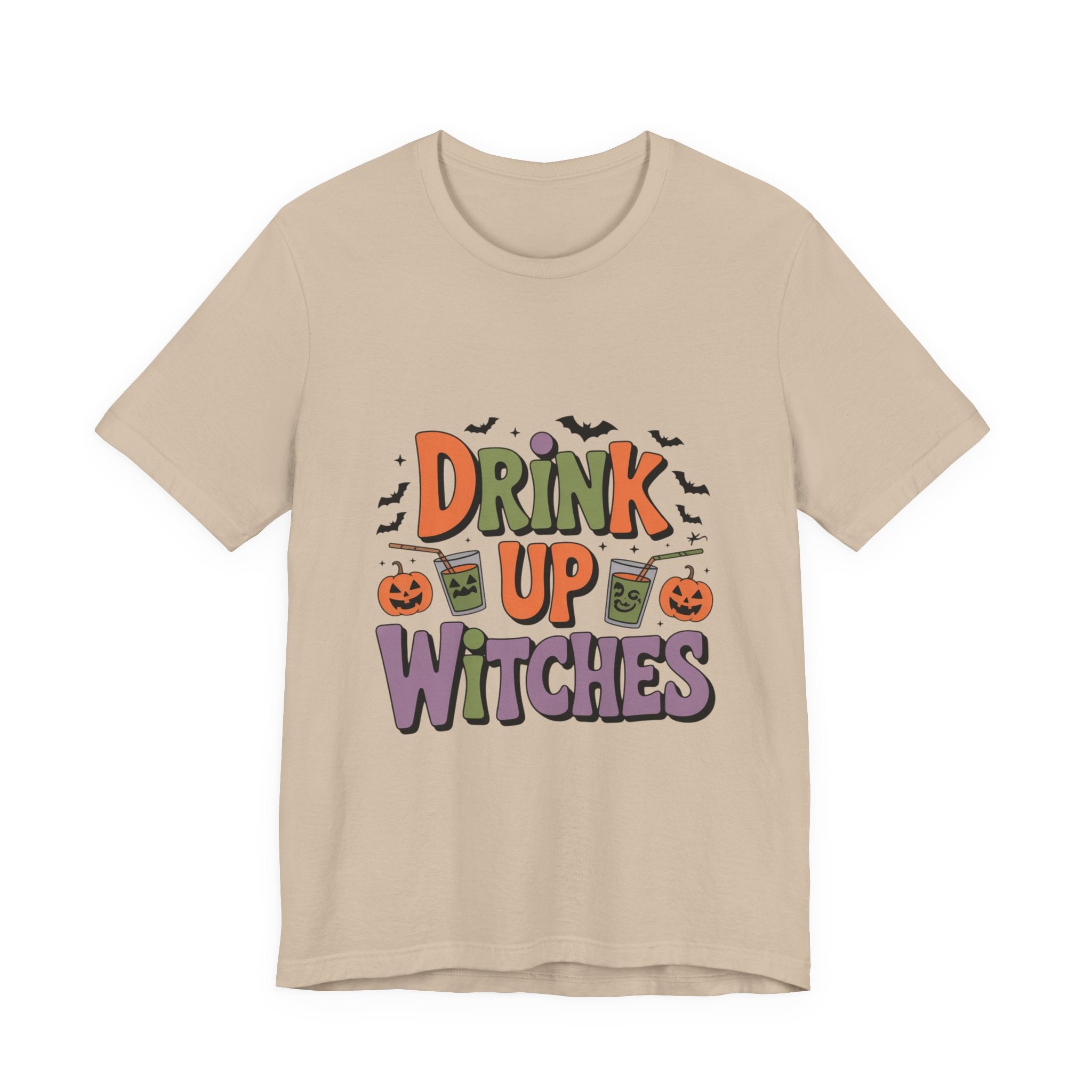 Drink Up Witches Halloween Tee — Funny Witchy Pumpkin Party T-Shirt