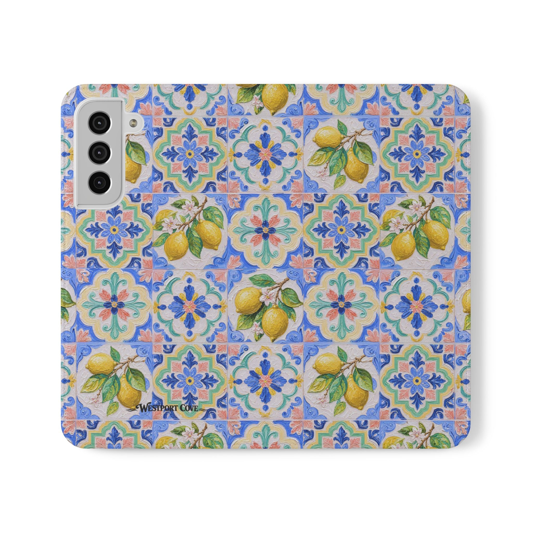 Santorini Lemon - Flip Case