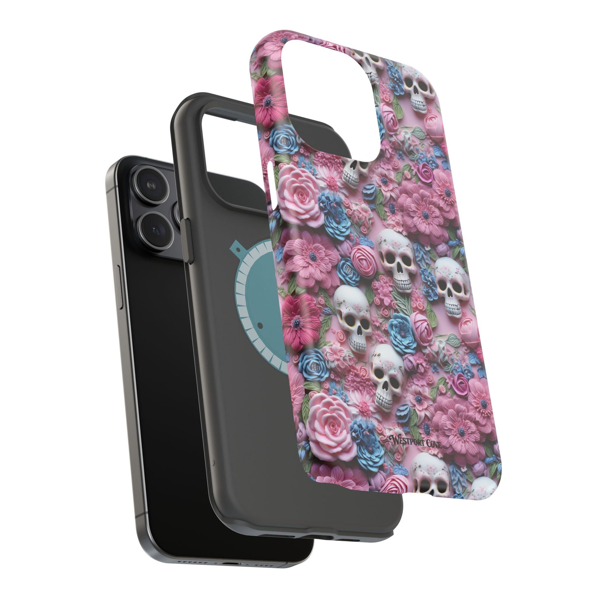 Floral Skull - Extreme MagSafe Phone Case
