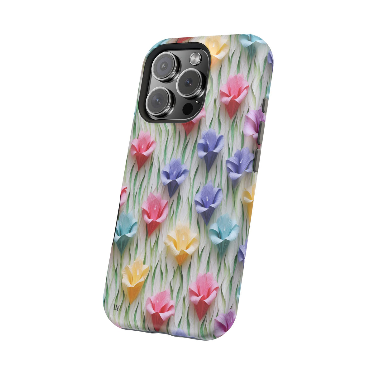 Floral Origami - Extreme Impact MagSafe Phone Case