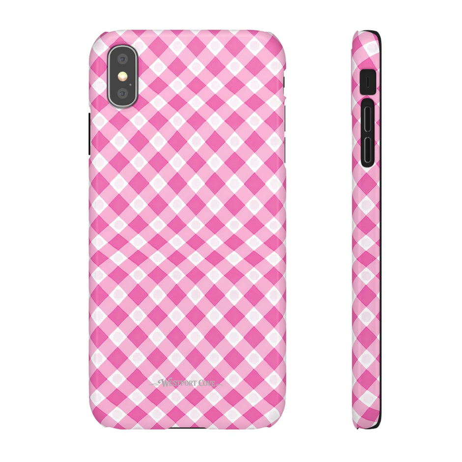 Pink Gingham - Elite Case