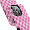 Pink Gingham - Extreme Phone Case