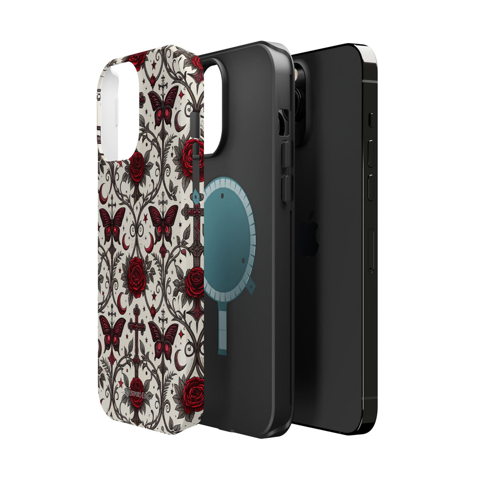 Rose & Butterfly - Extreme MagSafe Phone Case