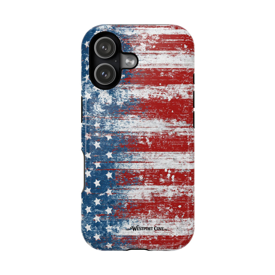 American Flag Distressed - Extreme MagSafe Phone Case