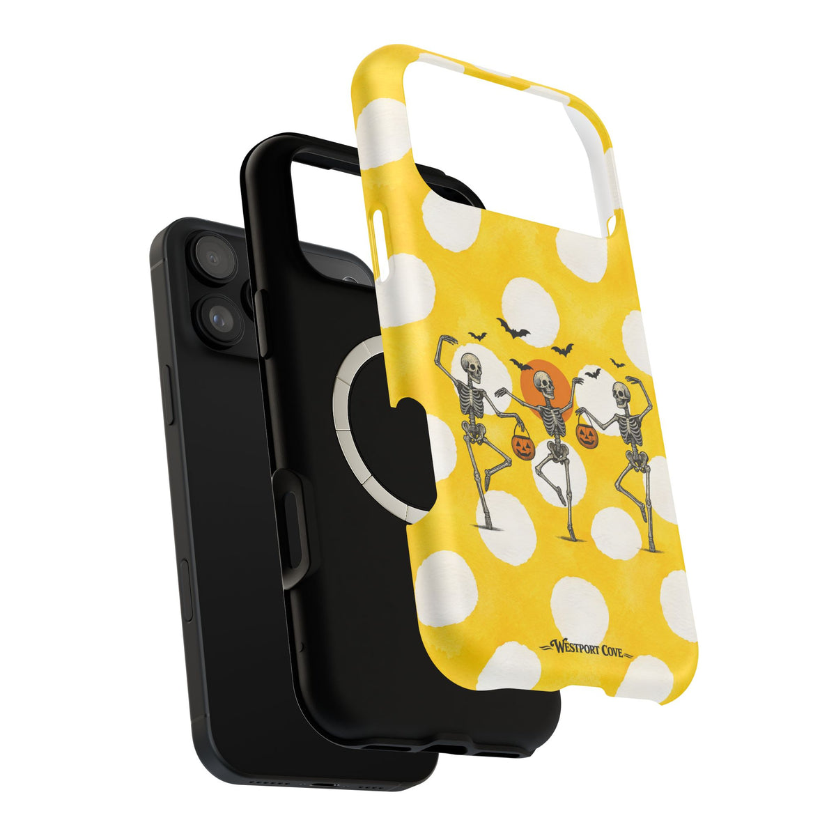 Halloween Dancing Skeletons - Extreme Phone Case