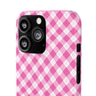 Pink Gingham - Elite Case