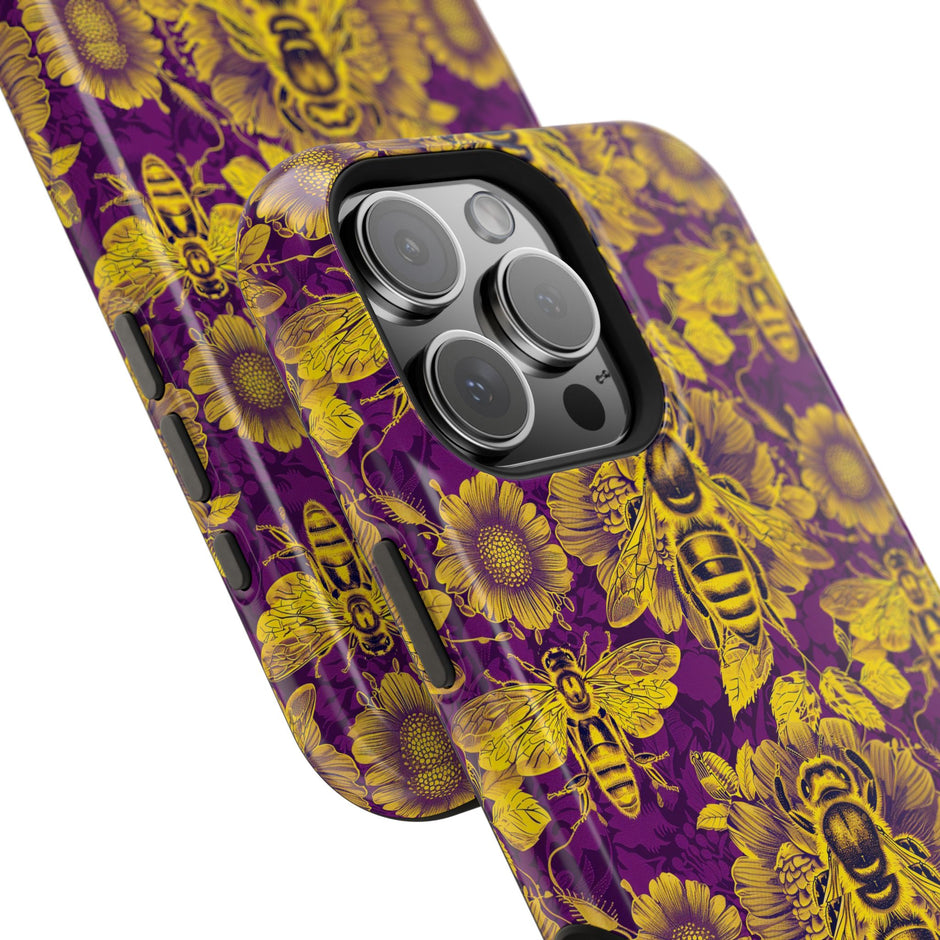 Bee & Sunflower Extreme Impact MagSafe Phone Case