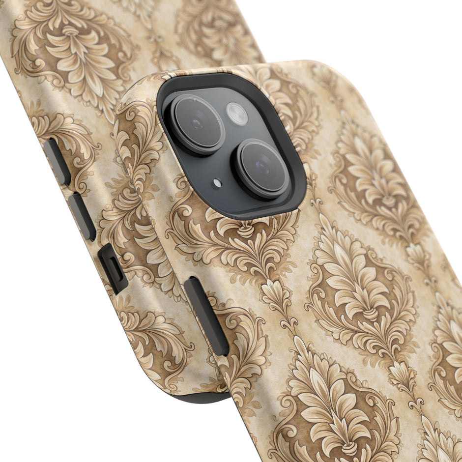 Damask Taupe - Extreme MagSafe Phone Case