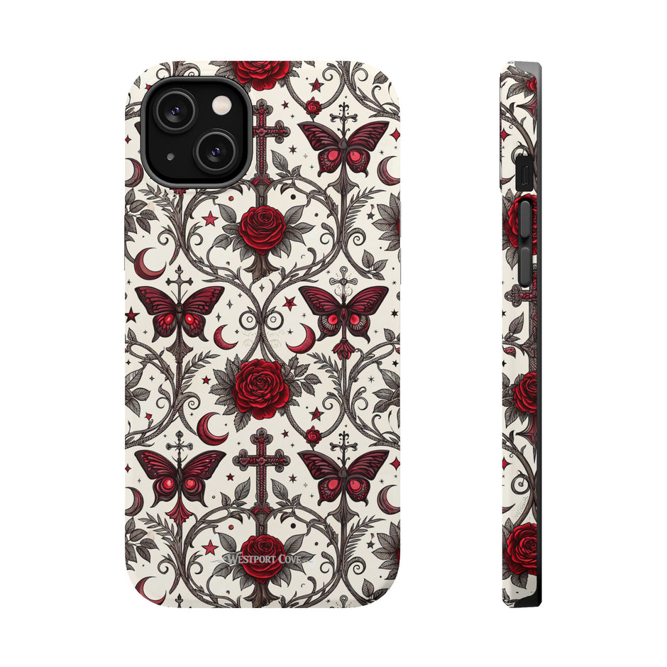 Rose & Butterfly - Extreme MagSafe Phone Case