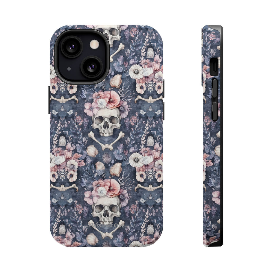 Floral Skull - Extreme MagSafe Phone Case