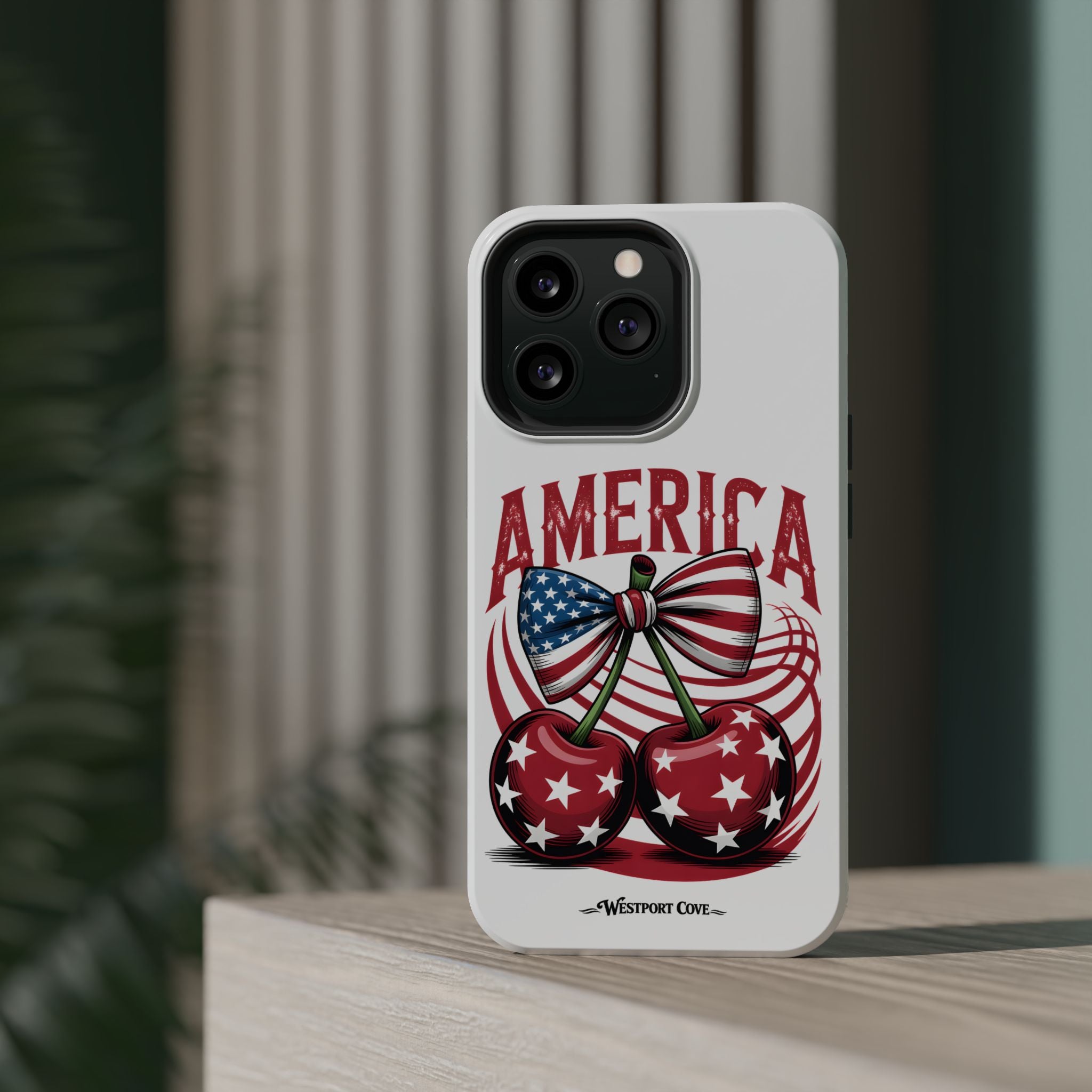 Patriotic Cherry - Extreme MagSafe Phone Case
