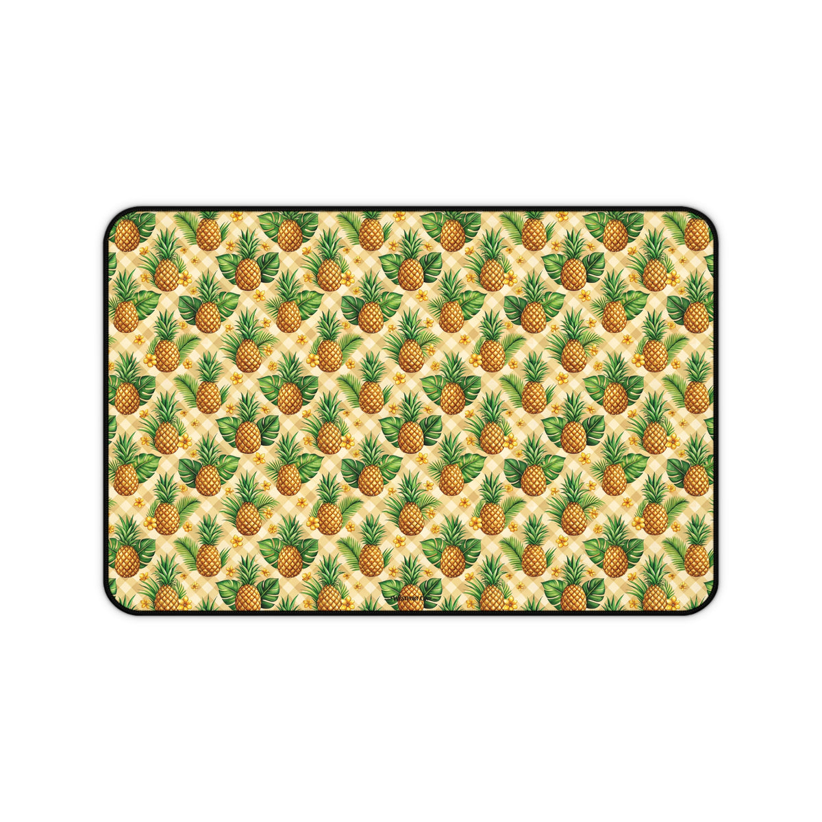 Fine-apple Desk Mat — Tropical Mouse Pad & Workspace Protector