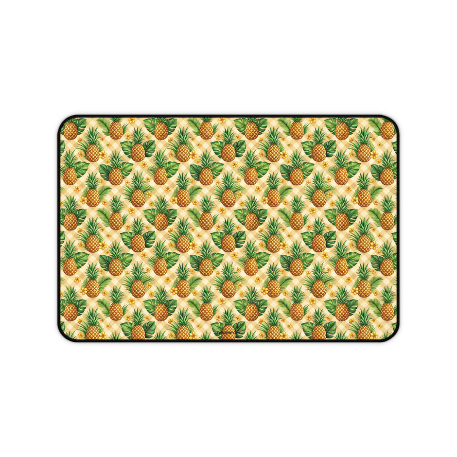 Fine-apple Desk Mat — Tropical Mouse Pad & Workspace Protector